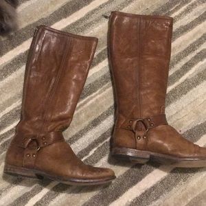 Tall Frye riding boots